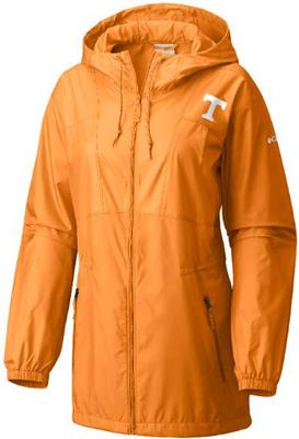 Tennessee Columbia Women's Flashback Long Windbreaker