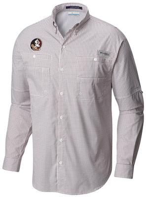 Florida State Columbia Long Sleeve Super Tamiami Woven Shirt