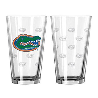 Florida 16oz Satin Etch Pint Glass