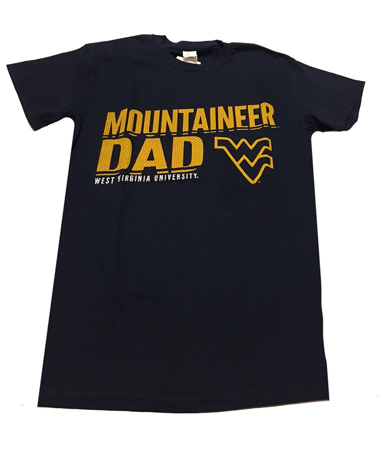  West Virginia Mountaineer Dad T- Shirt