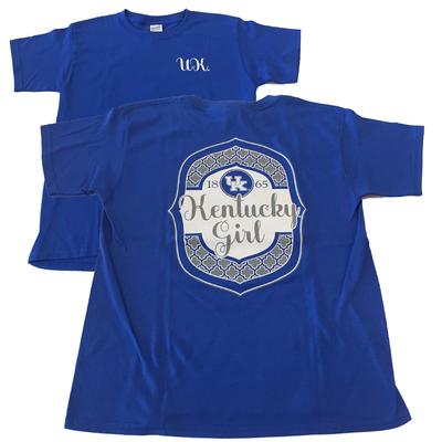 Kentucky Girls Framed Pattern Tee