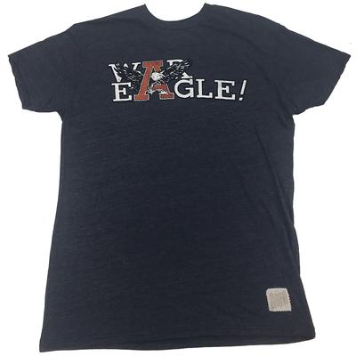 Auburn War Eagle Streaky Triblend Tee