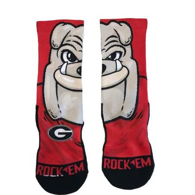 Georgia UGA Mascot Sock