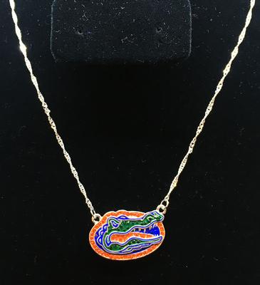Florida Jewelry Rhinestone Necklace