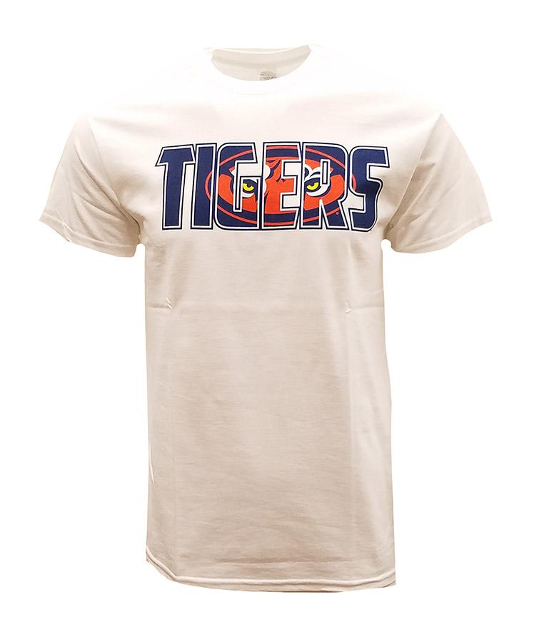 Auburn Straight Tiger Logo Tee