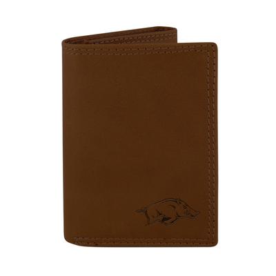 Arkansas Embossed Tri Fold Wallet