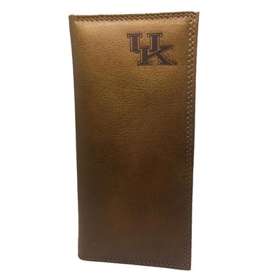 Kentucky Embossed Leather Roper Wallet