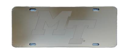MTSU Gold Satin License Plate