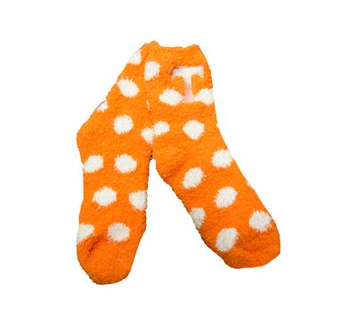 Tennessee Zoozatz Fuzzy Dot Socks