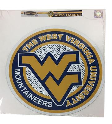West Virginia WV Circle Magnet 12