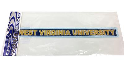 West Virginia Domed Decal Strip