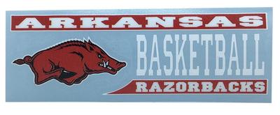 Arkansas Decal Basketball Block