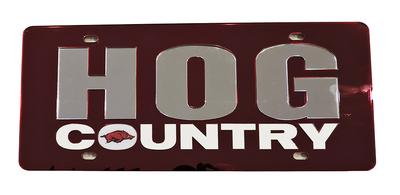 Arkansas Hog Country License Plate