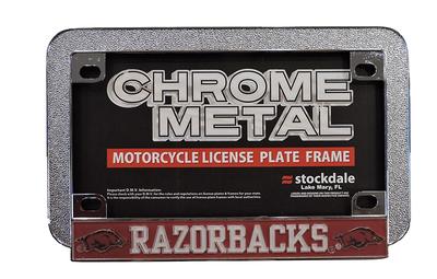 Arkansas Motorcycle License Plate Frame