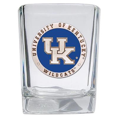 Kentucky Square Shot Glass (Blue Emblem)