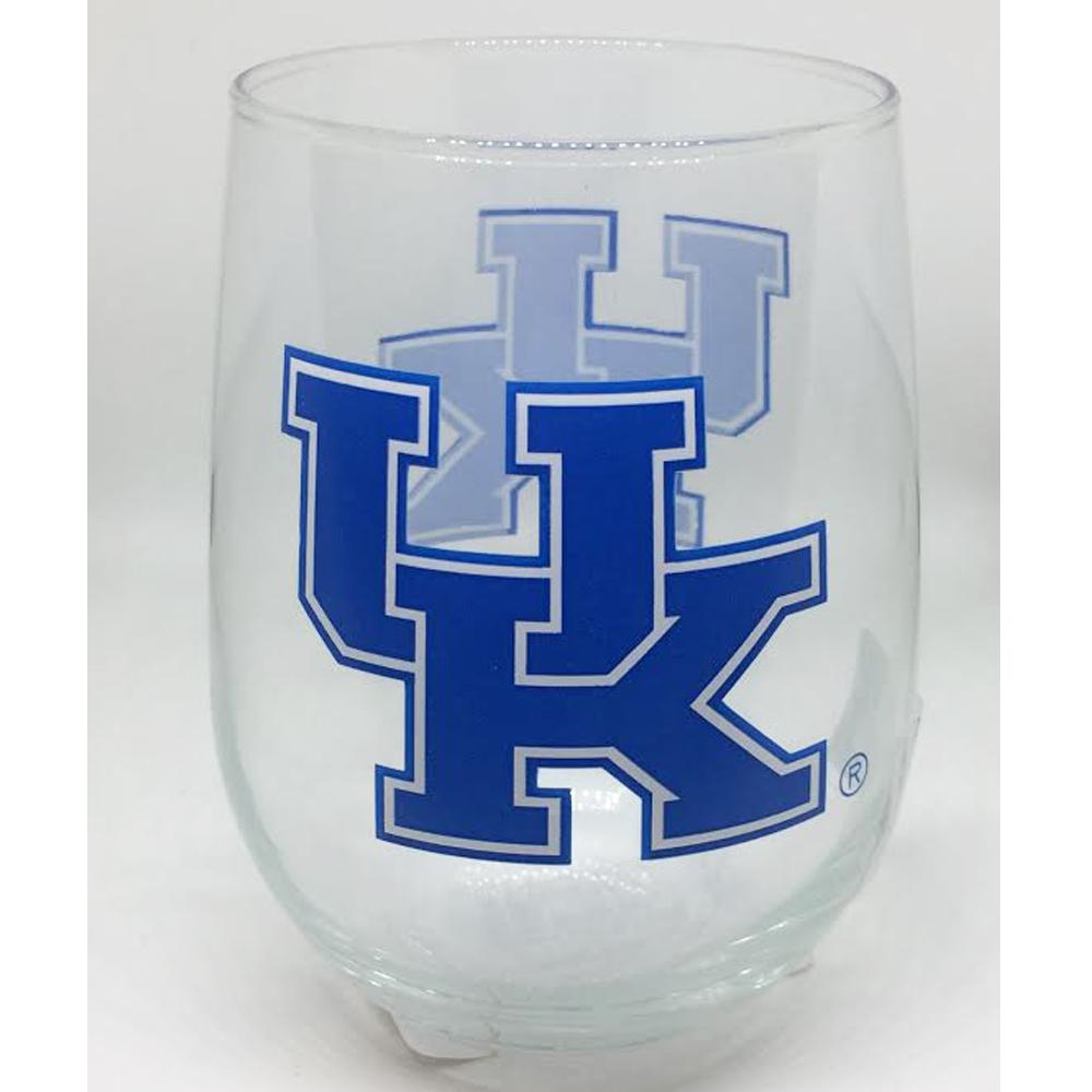 Kentucky 16 Oz.Stemless Wine Glass