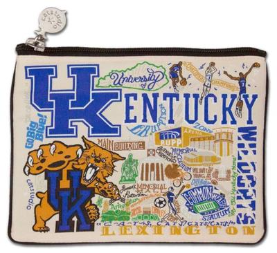 Kentucky Catstudio Woven Pouch