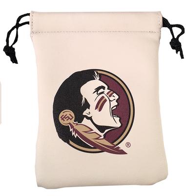 Florida State Faux Leather Pouch