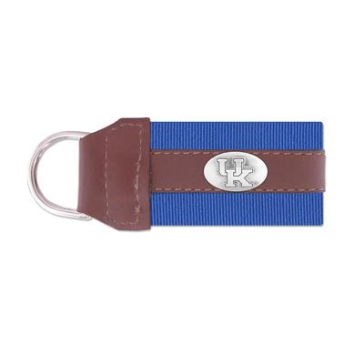 Kentucky Leather Logo Key Chain