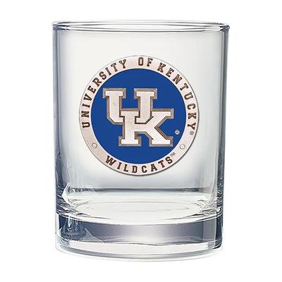 Kentucky Blue Label Rocks Glass
