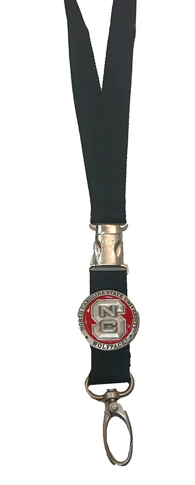 Nc State Heritage Pewter Lanyard
