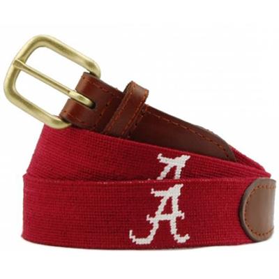 Alabama Smathers And Branson Needlepoint Belt
