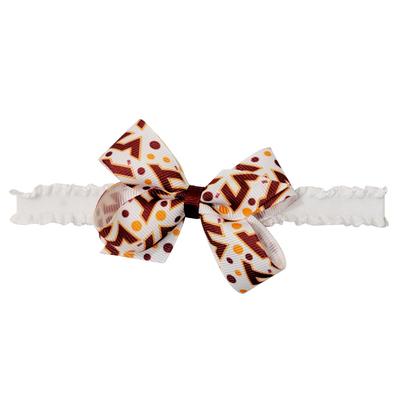 Virginia Tech Mini Bow W/ Lace Band