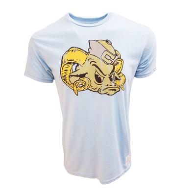 UNC Retro Brand Short Sleeve Mock Twist Tee