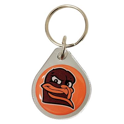 Virginia Tech Hokie Logo Keychain