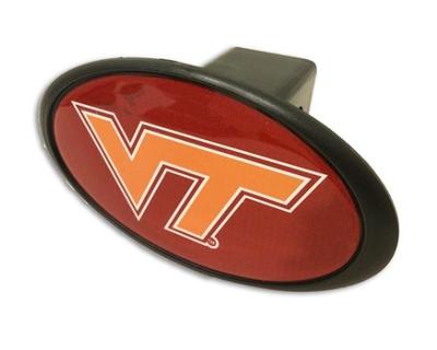 Virginia Tech Mirrored Hitch Cover 