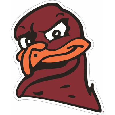 Virginia Tech Hokiebird Head Decal (3 inch)