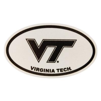 Virginia Tech Oval Decal (4 Inch)