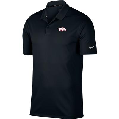 Arkansas Nike Golf Victory Solid Polo