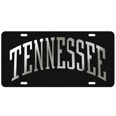 Tennessee Black and Silver Arch Logo License Plate