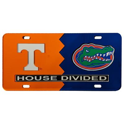 House Divided Tennessee/Florida License Plate