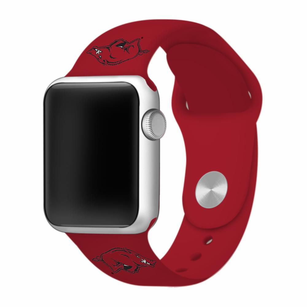  Arkansas Apple Watch Silicone Sport Band 38mm
