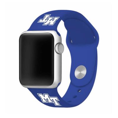 MTSU Apple Watch Silicone Sport Band 38mm