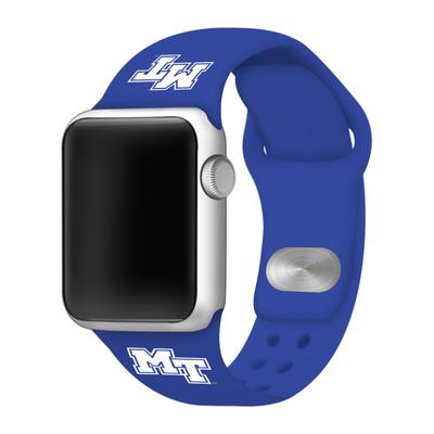 MTSU Apple Watch Silicone Sport Band 42mm