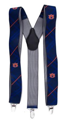 Auburn Oxford Stripe Suspenders