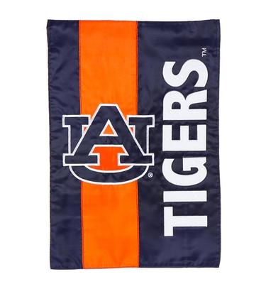 Auburn Tigers Striped Garden Flag