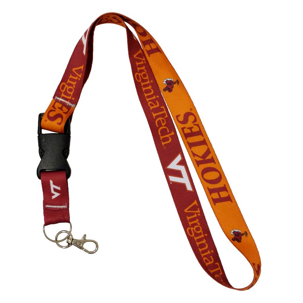 VT-Virginia Tech Lanyard W/ Detachable Buckle-Alumni Hall