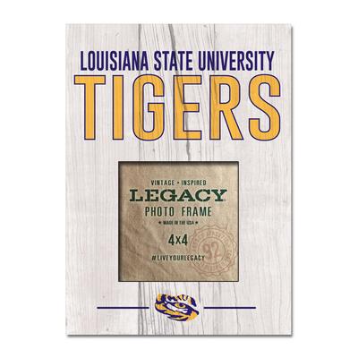 LSU Legacy Vertical Stack Picture Frame