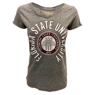 Florida State Retro Brand Vault Seal Tee