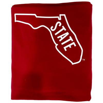 Florida State Vault Logo Sweatshirt Blanket