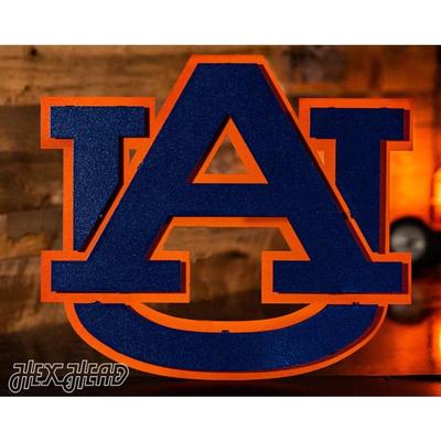 Auburn Logo 3D Metal Art - 21