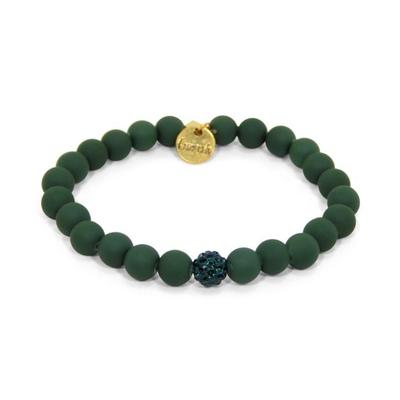 Erimish Hunter Green Brittany Stackable Bracelet