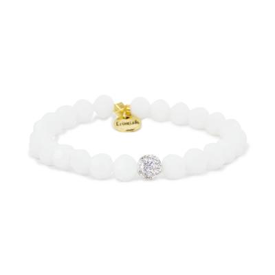 Erimish White Bunny Stackable Bracelet