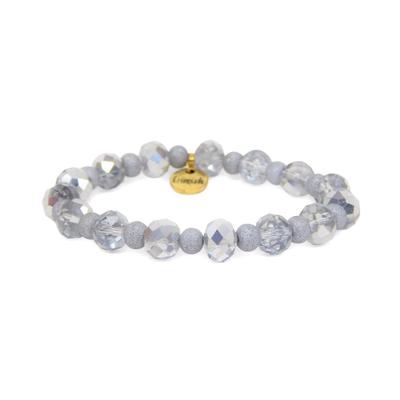 Erimish Silver Eclipse Stackable Bracelet