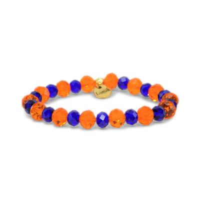 Erimish Blue and Orange Flo Stackable Bracelet