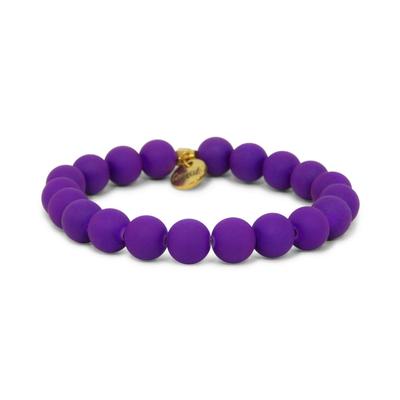 Erimish Purple Jagger Stackable Bracelet